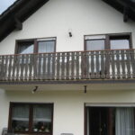 Balkongeländer alt